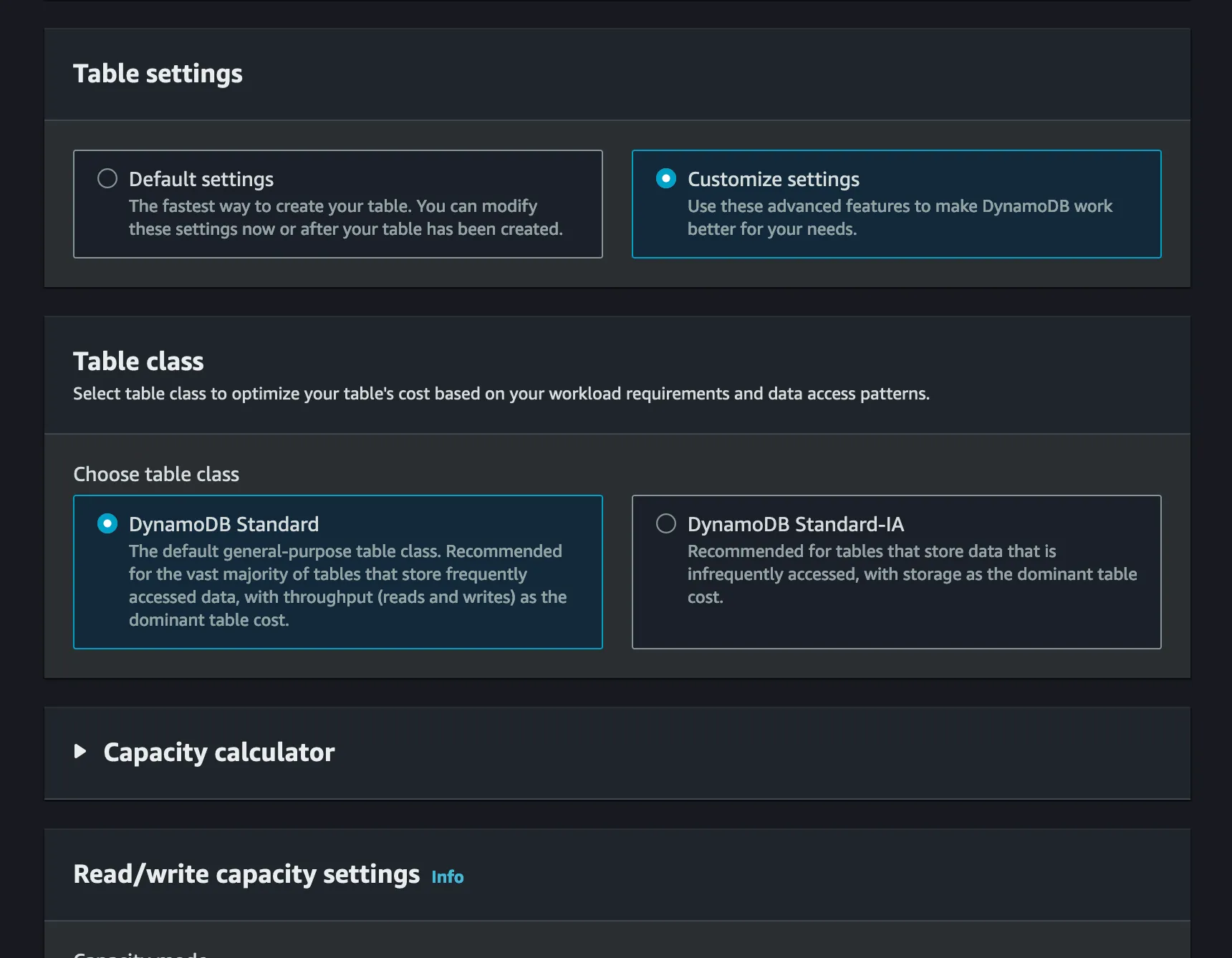 AWS Lambda Console Screenshot