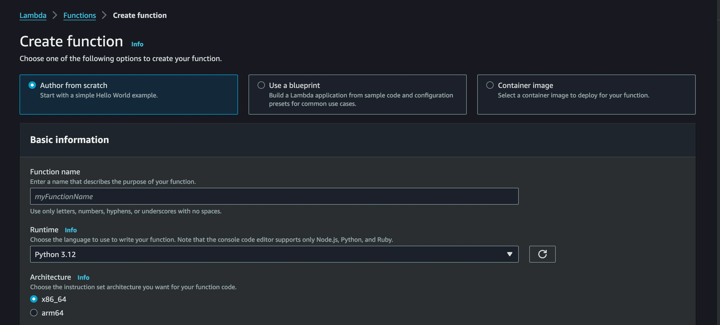 Inserting Data into AWS DynamoDB using AWS Lambda and Boto3