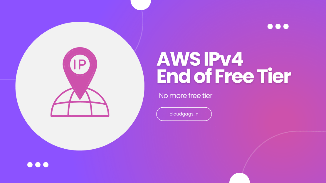 Free IPv4 on AWS: End of free tier